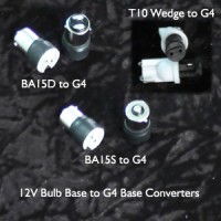 12 Volt Bulb to G4 Converters