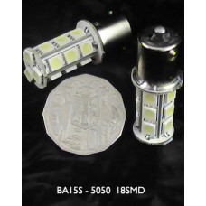 LED Auto Bulb BA15S 5050 18SMD